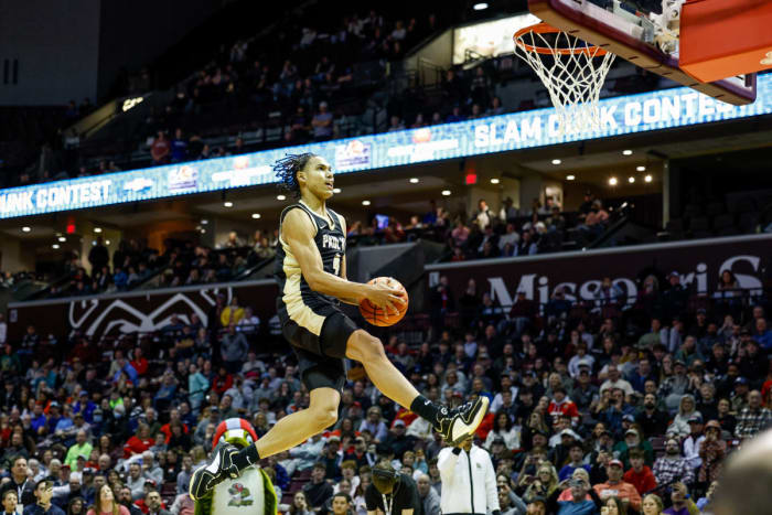 Bass Pro Tournament of Champions Missouri boys basketball dunk contest January 13 2024 Nate Latsch 25466